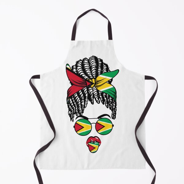 Item preview, All Guyana Mama Pretty Face Sunglasses Messy Bun Locs designed and sold by LocFestNYC.