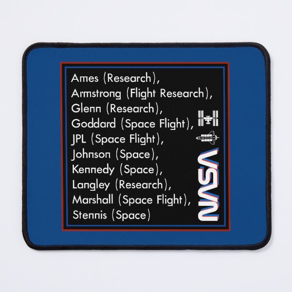 Item preview, NASA Space Centers List designed and sold by bfwilson.