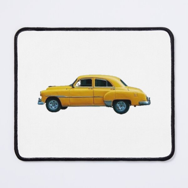 Item preview, Classic American Vintage Yellow Car designed and sold by zarabukhari.