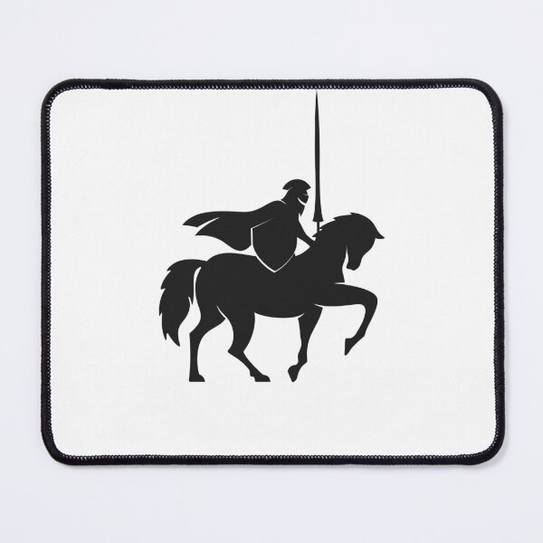 Item preview, Old Wild Warrior Riding a Horse designed and sold by weirdandstrange.