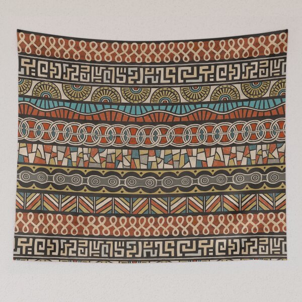 Item preview, scribble doodle tribal pattern 03 designed and sold by pattypattern.