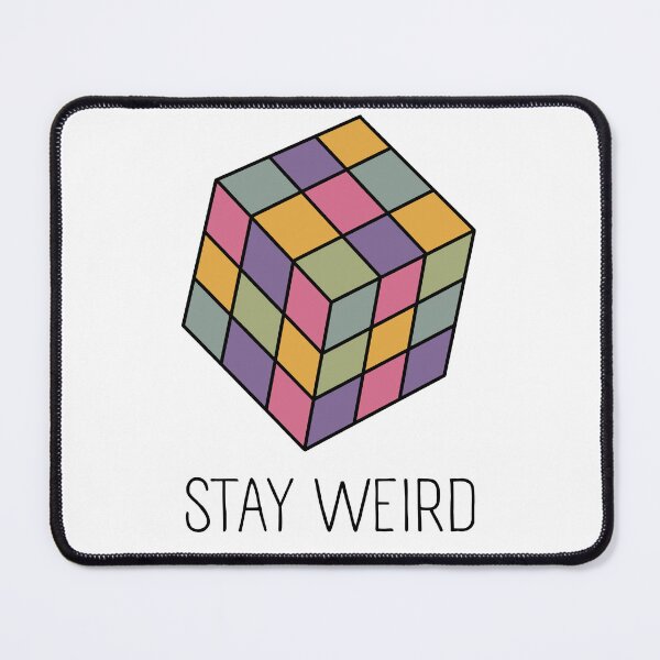 Item preview, Stay Weird Rubik Cube designed and sold by trendingatees.