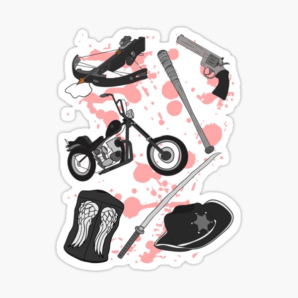 Walking Dead Sticker