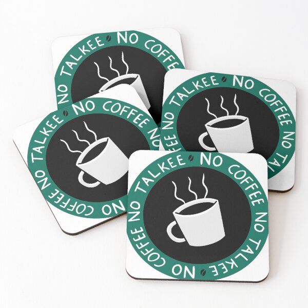 Item preview, No Coffee No Talkee designed and sold by NoahSalvatorArt.