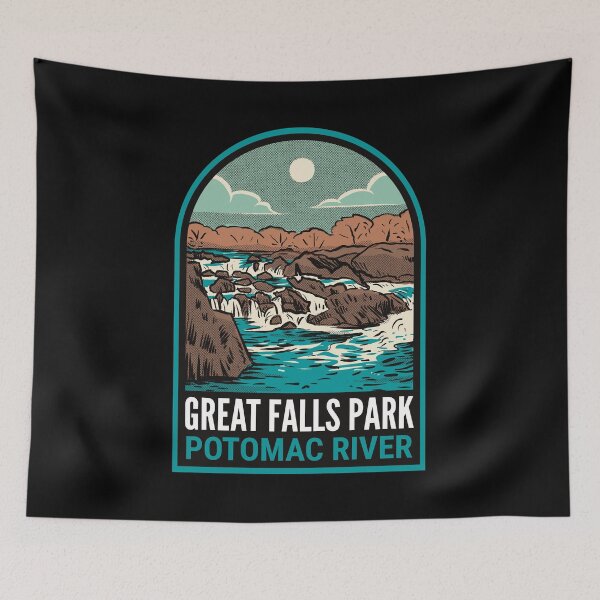Item preview, Great Falls Park Virginia Maryland designed and sold by halpindesignco.