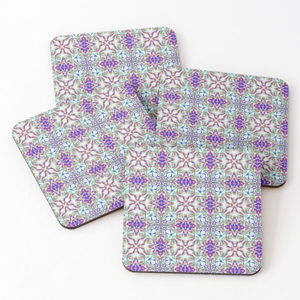 Item preview, Geometrical fractal art of rectangles and fixtures of parallel structures and saturated colors 63 designed and sold by Shape-And-Color.