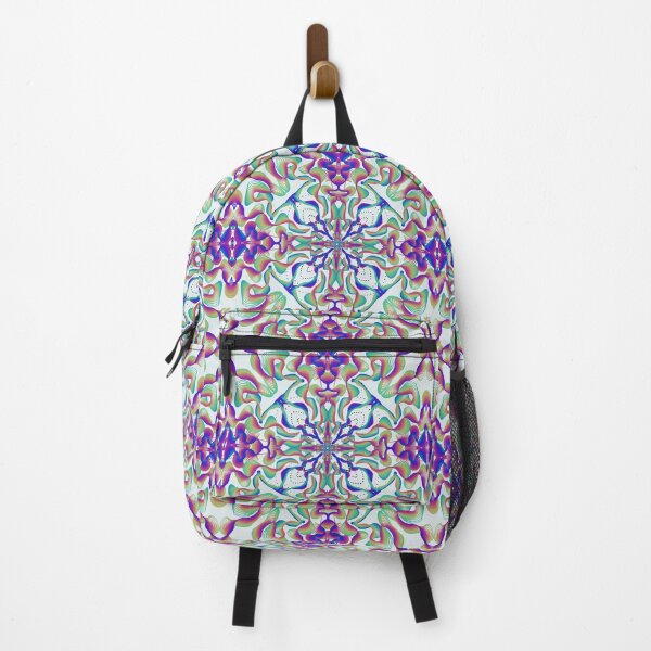 Item preview, Geometrical fractal art of rectangles and fixtures of parallel structures and saturated colors 63 designed and sold by Shape-And-Color.