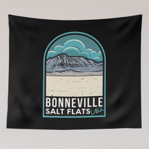 Item preview, Bonneville Salt Flats Utah designed and sold by halpindesignco.