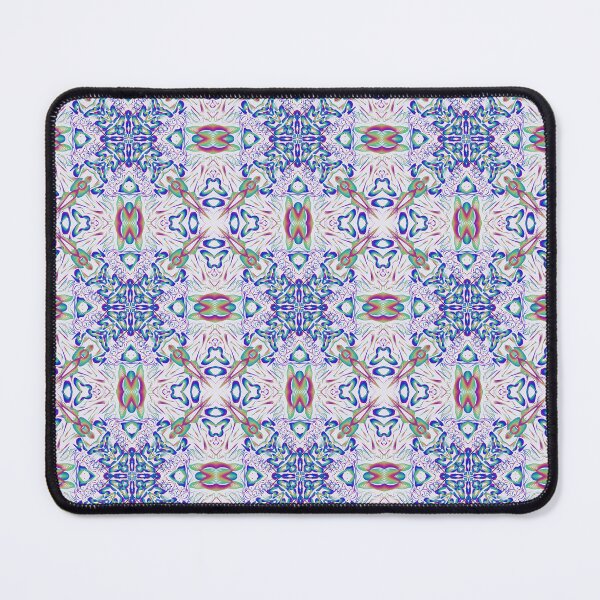 Item preview, Geometrical fractal art of rectangles and fixtures of parallel structures and saturated colors 65 designed and sold by Shape-And-Color.