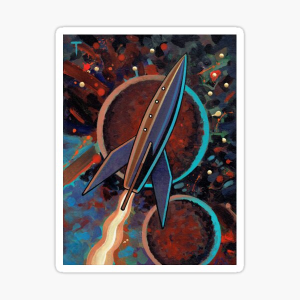Rocket #127 Sticker