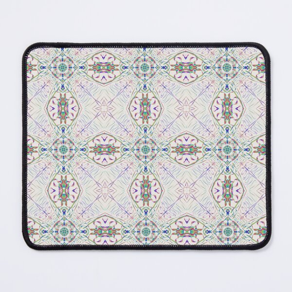 Item preview, Geometrical fractal art of rectangles and fixtures of parallel structures and saturated colors 67 designed and sold by Shape-And-Color.