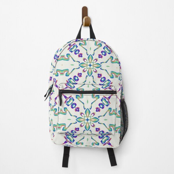 Item preview, Geometrical fractal art of rectangles and fixtures of parallel structures and saturated colors 71 designed and sold by Shape-And-Color.