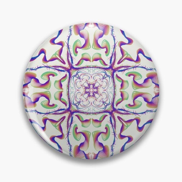 Item preview, Geometrical fractal art of rectangles and fixtures of parallel structures and saturated colors 74 designed and sold by Shape-And-Color.