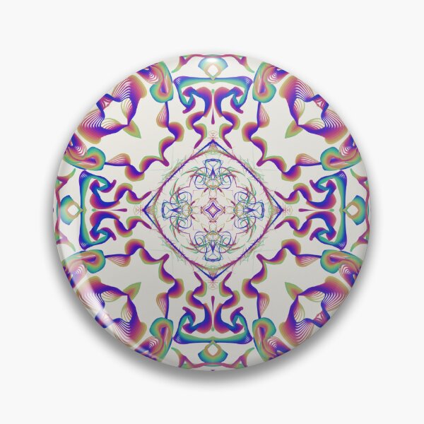 Item preview, Geometrical fractal art of rectangles and fixtures of parallel structures and saturated colors 76 designed and sold by Shape-And-Color.