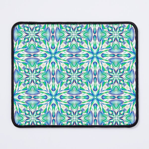 Item preview, Geometrical fractal art of rectangles and fixtures of parallel structures and saturated colors 77 designed and sold by Shape-And-Color.