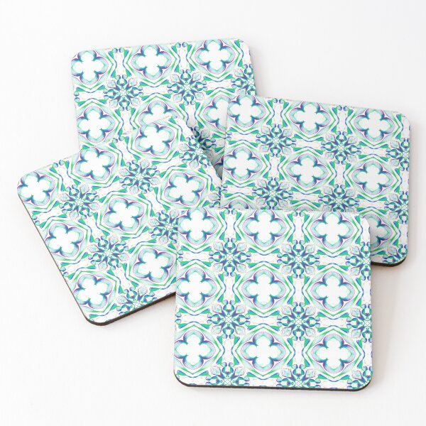 Item preview, Geometrical fractal art of rectangles and fixtures of parallel structures and saturated colors 79 designed and sold by Shape-And-Color.