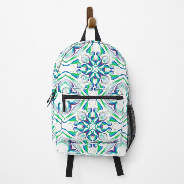 Item preview, Geometrical fractal art of rectangles and fixtures of parallel structures and saturated colors 79 designed and sold by Shape-And-Color.