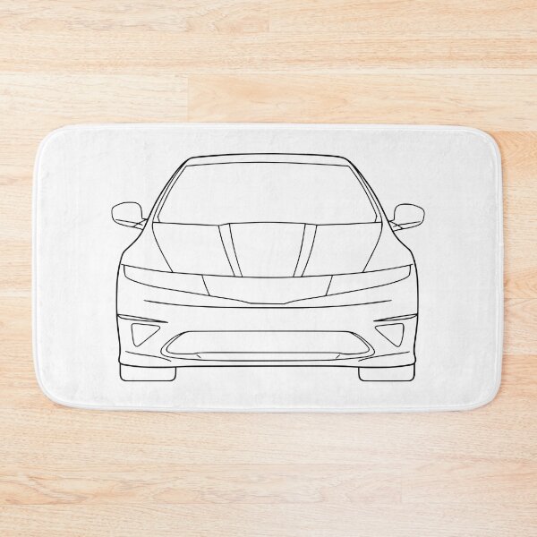Item preview, Honda Civic 8th generation FK FN Civic black lines designed and sold by EdimDesign.