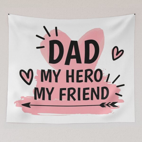 Item preview, Dad My Hero My Friend designed and sold by davidleavitt.
