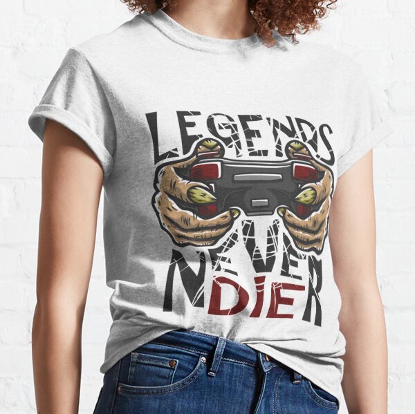 T-shirt Legends Never Die - Zelda