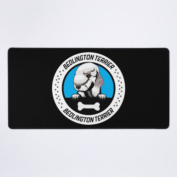 Item preview, Bedlington Terrier Peeking Badge designed and sold by KrisSidDesigns.