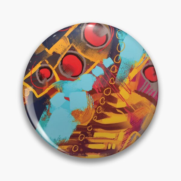 Item preview, The Golden eyes, digital abstract painting  designed and sold by Mikko Tyllinen.