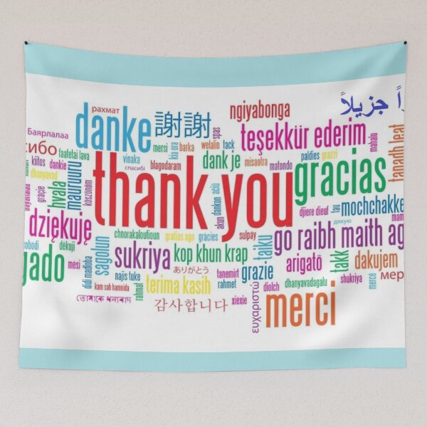 Item preview, Thank You different Languages designed and sold by MDAccount.