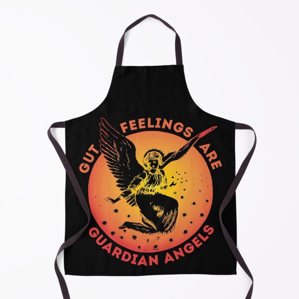 Item preview, Gut feelings are guardian angels orange yellow gradient designed and sold by hockeng.