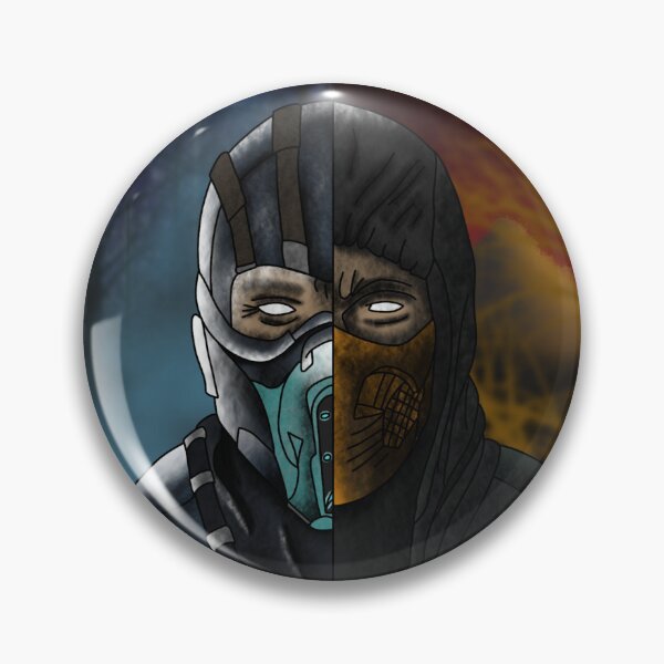 Item preview, Scorpion and Sub-Zero graphic designed and sold by EN Tattoos & Designs.