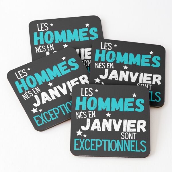 Item preview, Men born in January are exceptional Men's birthday, humorous birthday gift designed and sold by lapolonaise.