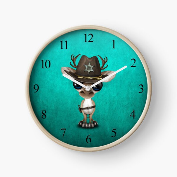 Item preview, Cute Baby Reindeer Sheriff designed and sold by JeffBartels.