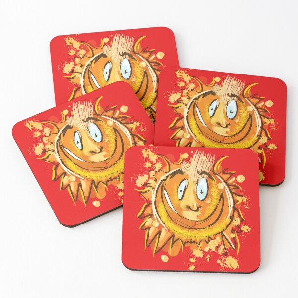 Item preview, Smiling sun funny smiley designed and sold by Mikko Tyllinen.