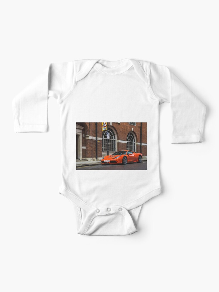 Ferrari 458 Speciale Baby One Piece By Ricoliu Redbubble