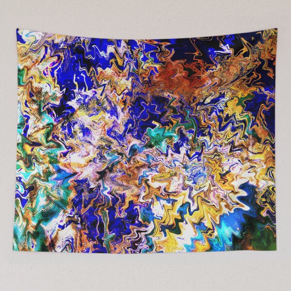 Aperçu de l'œuvre turbulent créée et vendue par Real-texture.