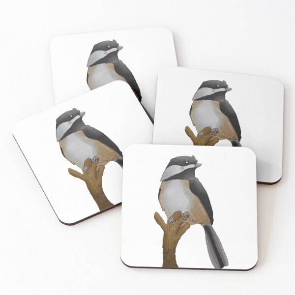 Item preview, Cute Chickadee Illustration  designed and sold by NikaIllustrates.