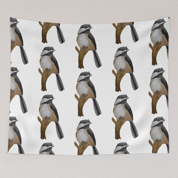 Item preview, Cute Chickadee Illustration  designed and sold by NikaIllustrates.