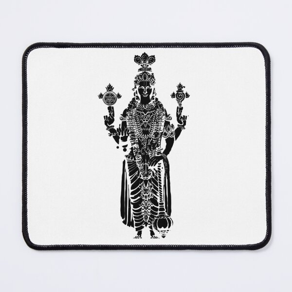 Item preview, Lord Vishnu silhouette t-shirt  designed and sold by KARTICK DUTTA.
