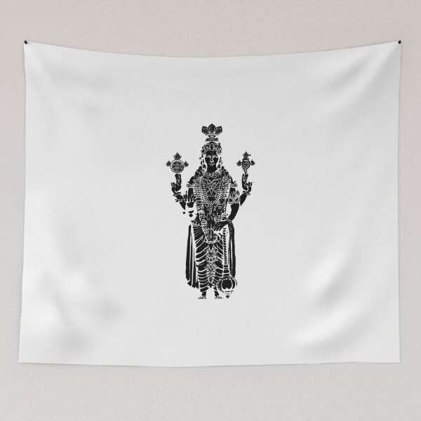 Item preview, Lord Vishnu silhouette t-shirt  designed and sold by KARTICK DUTTA.