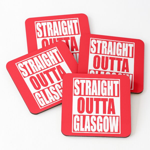 Item preview, Straight Outta Glasgow, Rangers, Scottish Football, Football Fan Gift, Glasgow designed and sold by FootyLocker.
