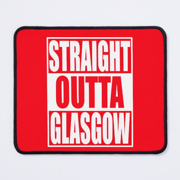 Item preview, Straight Outta Glasgow, Rangers, Scottish Football, Football Fan Gift, Glasgow designed and sold by FootyLocker.
