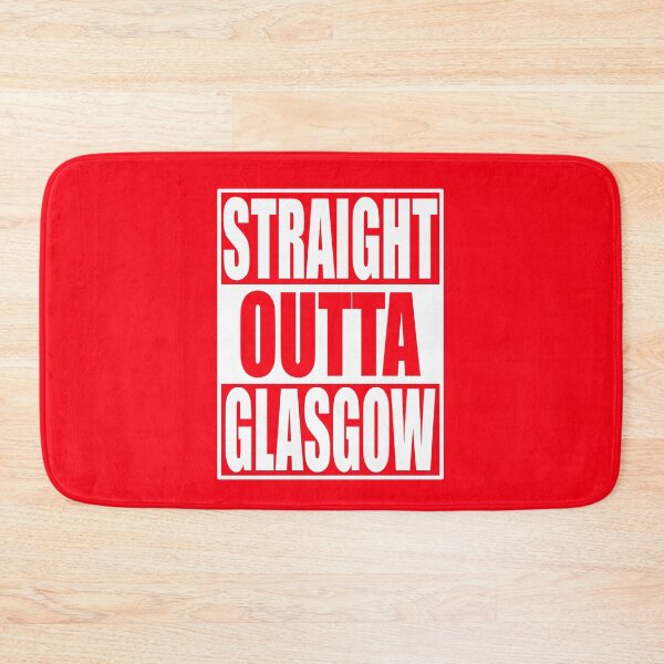 Item preview, Straight Outta Glasgow, Rangers, Scottish Football, Football Fan Gift, Glasgow designed and sold by FootyLocker.
