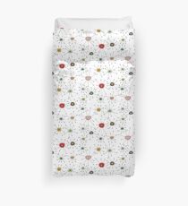 Mixed Starburst Doodles Duvet Cover