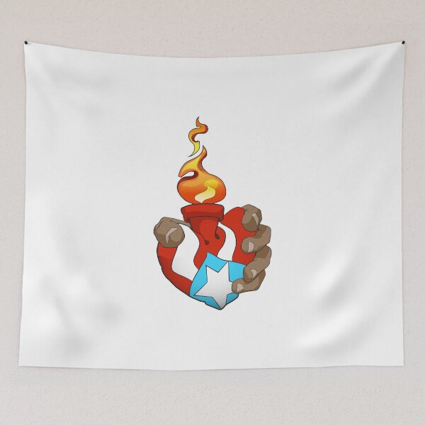 Item preview, Flaming Heart 1 designed and sold by jagrios.