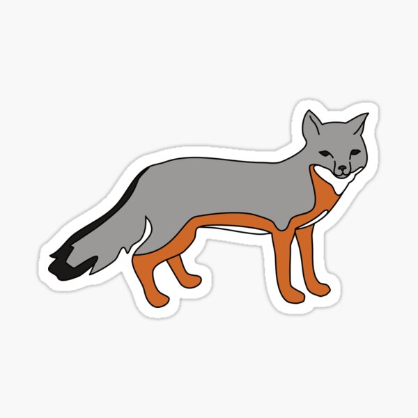 Item preview, Gray Fox designed and sold by 13sparrows.