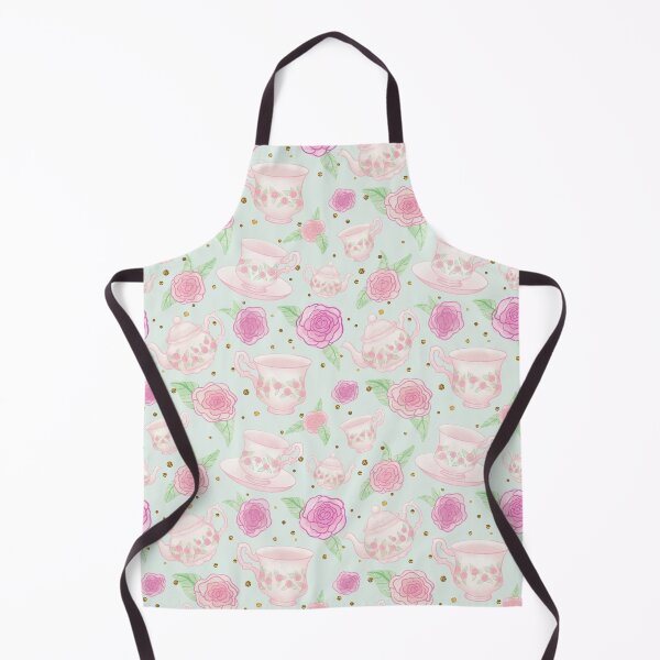 Item preview, Sweet Mint Rose Tea Party Pattern designed and sold by OhMyStarling.
