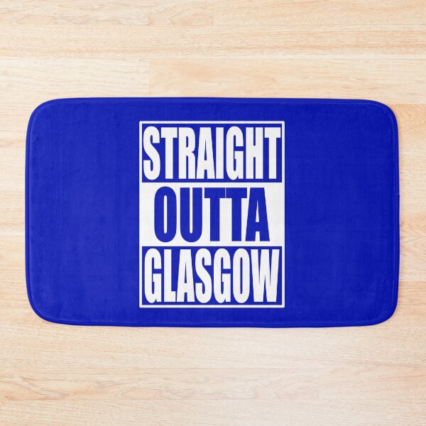 Item preview, Straight Outta Glasgow, Rangers, Scottish Football, Football Fan Gift, Glasgow designed and sold by FootyLocker.