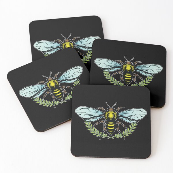 Item preview, Bee with Spread Wings designed and sold by LaughinBones.