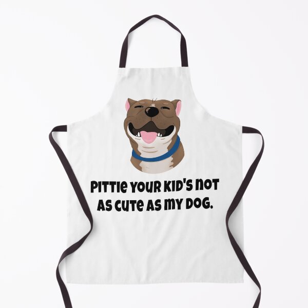 Item preview, Pittie Your Kids Not as Cute as My Dog Brown Pittie designed and sold by MyJojoBean.