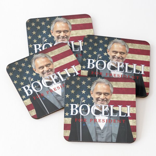 Item preview, Sndrea Bocelli For President 2024 designed and sold by BryannaLaRussa.