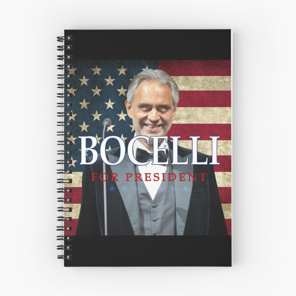 Item preview, Sndrea Bocelli For President 2024 designed and sold by BryannaLaRussa.